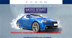 Desktop Screenshot of moto-start.pl